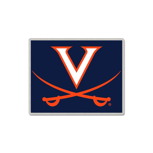 Tarjeta de joyería con pin de colección de los Virginia Cavaliers