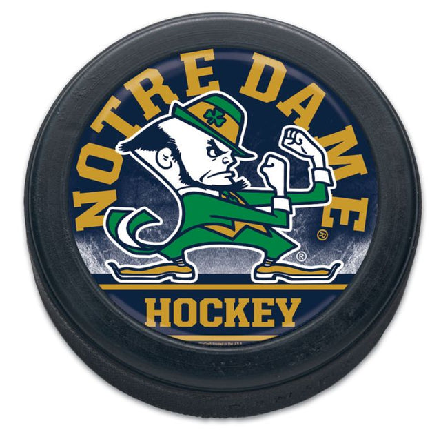 Notre Dame Fighting Irish Hockey puck