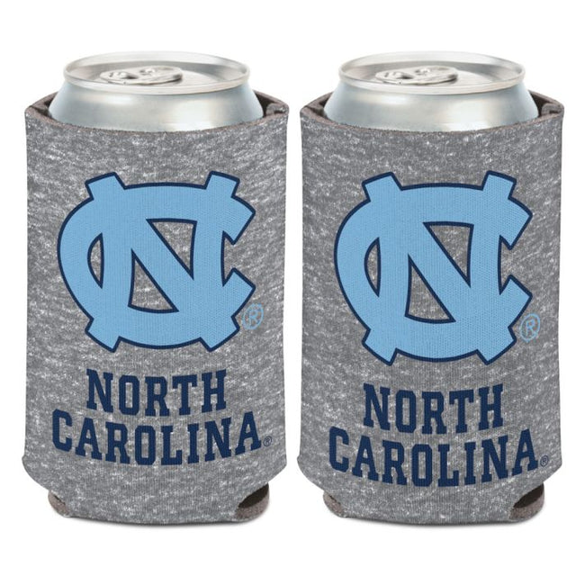 North Carolina Tar Heels GRAY HEATHERED Can Cooler 12 oz.