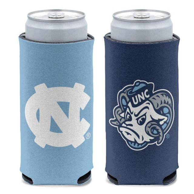 North Carolina Tar Heels 12 oz Slim Can Cooler