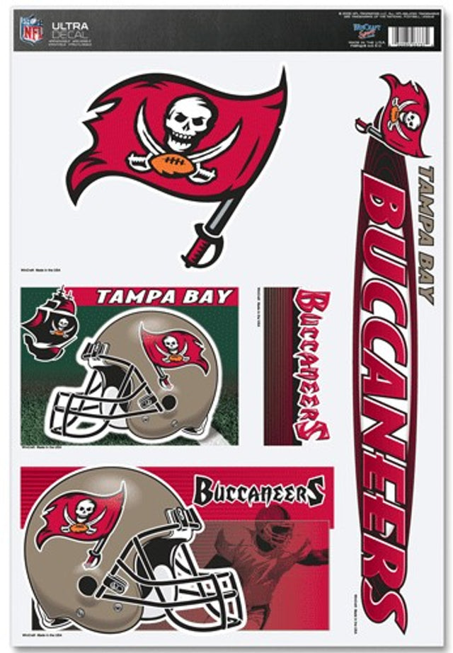 Calcomanía ultra de 11 x 17 de los Tampa Bay Buccaneers