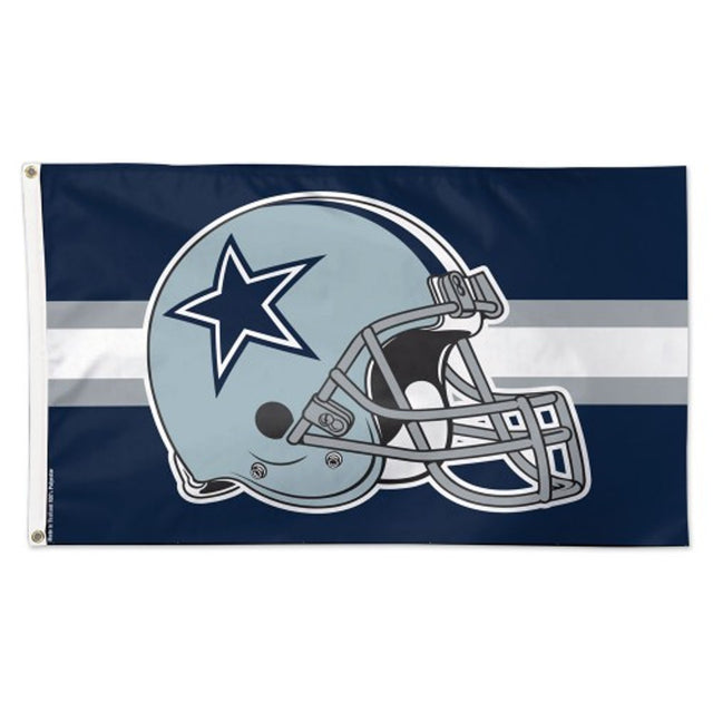 Bandera de los Dallas Cowboys de 3 x 5 pulgadas, estilo de lujo