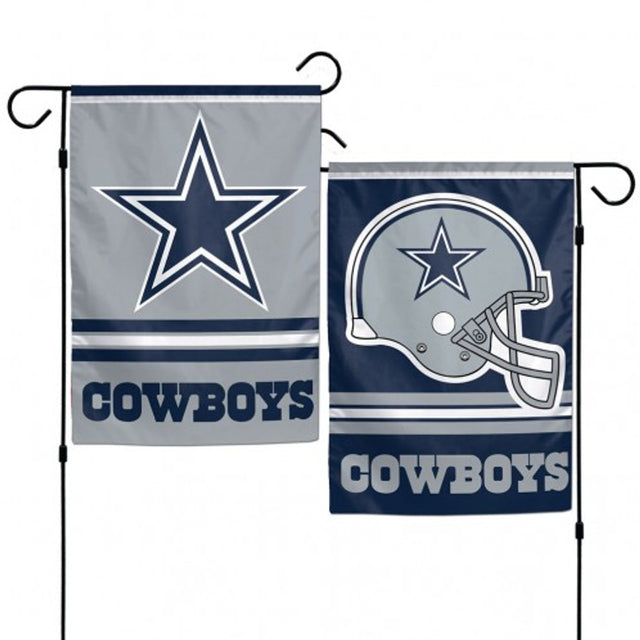 Bandera de los Dallas Cowboys de 12 x 18 pulgadas, estilo jardín, de 2 lados