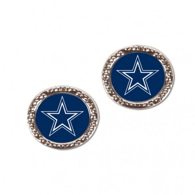 Pendientes de los Dallas Cowboys con diseño de poste