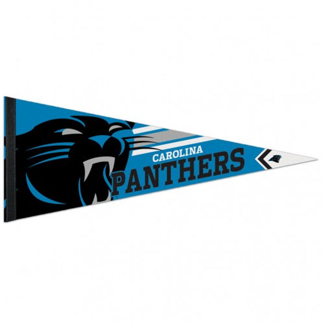 Banderín de los Carolina Panthers de 12 x 30, estilo premium