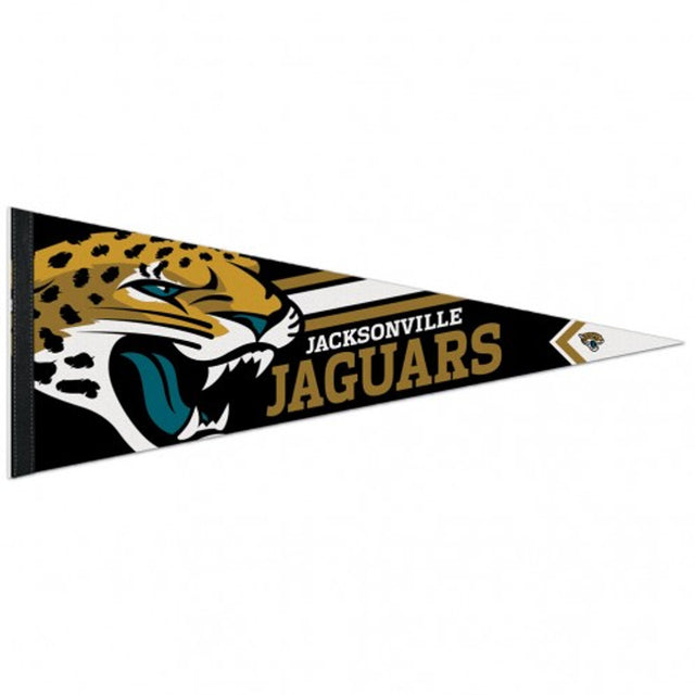 Banderín de los Jacksonville Jaguars de 12 x 30, estilo premium