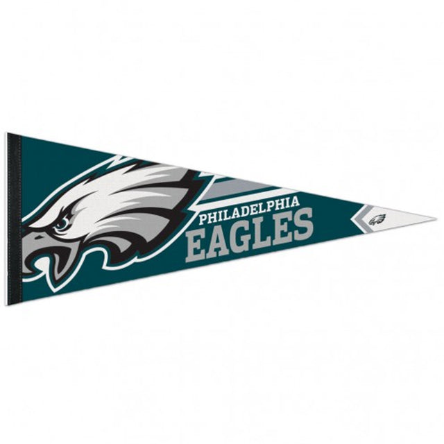 Banderín de los Philadelphia Eagles de 12 x 30, estilo premium