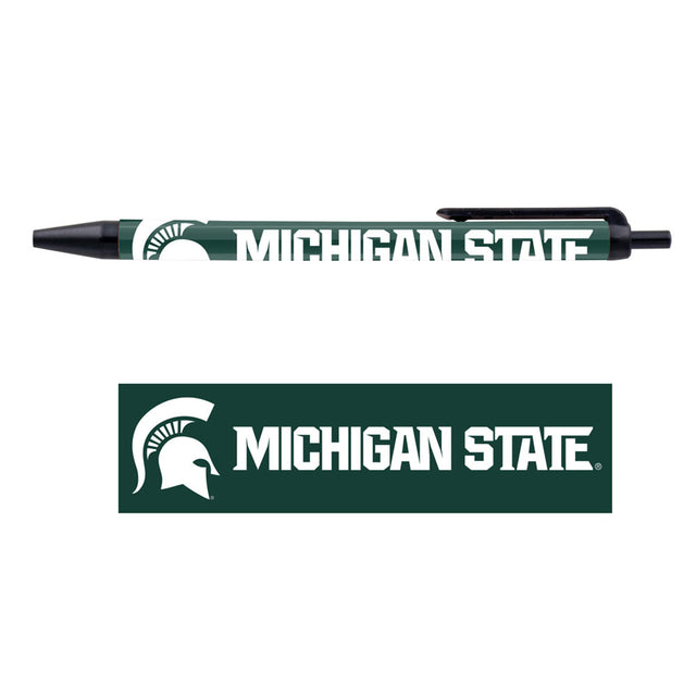 Paquete de 5 bolígrafos de los Spartans de Michigan State