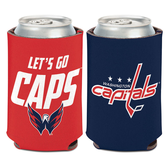 Diseño del eslogan del enfriador de latas de Washington Capitals
