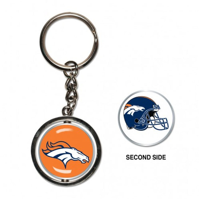Llavero giratorio de los Denver Broncos