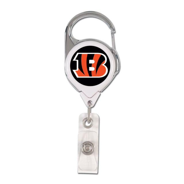 Porta credencial retráctil premium de Cincinnati Bengals