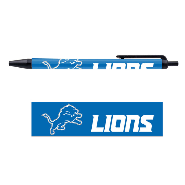 Paquete de 5 bolígrafos de los Detroit Lions