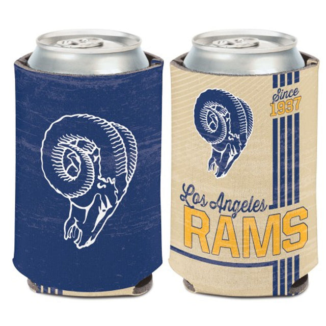 Enfriador de latas de Los Angeles Rams, diseño vintage