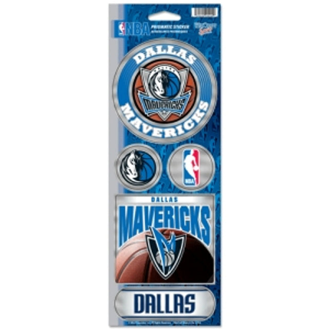 Pegatinas de los Dallas Mavericks Prismatic