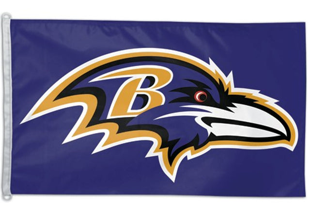 Bandera de los Baltimore Ravens de 3 x 5 pulgadas