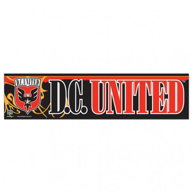 DC United Decal 3x12 Bumper Strip Style
