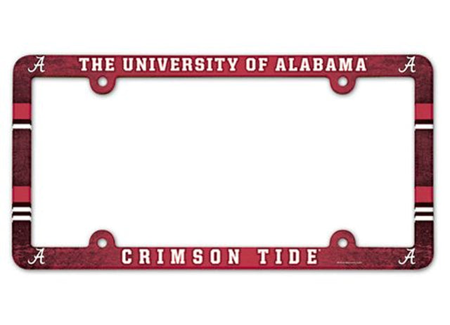 Marco para matrícula de Alabama Crimson Tide, a todo color
