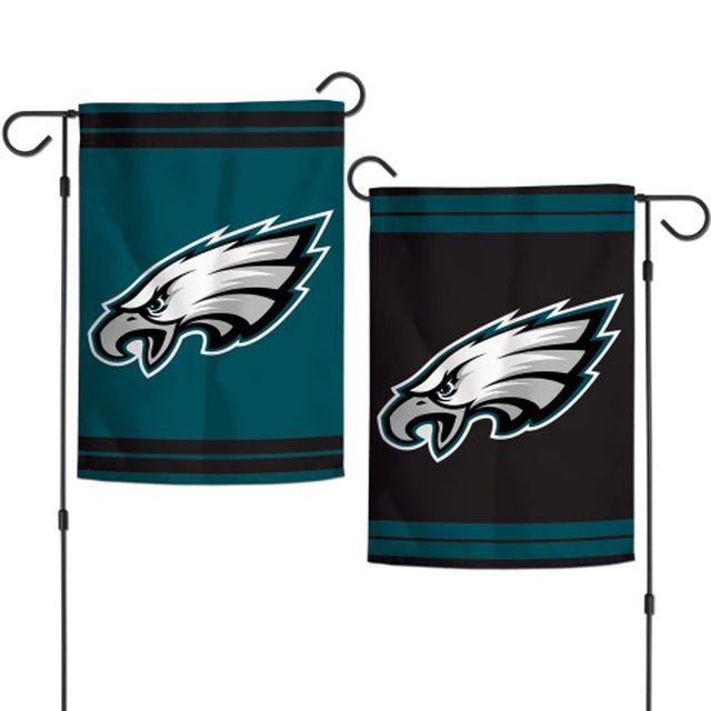 Bandera de los Philadelphia Eagles de 12 x 18 pulgadas, estilo jardín, diseño secundario de 2 lados