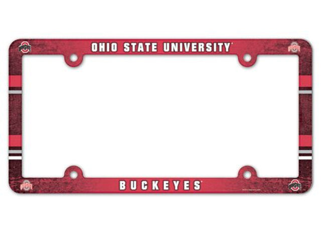 Ohio State Buckeyes License Plate Frame - Full Color
