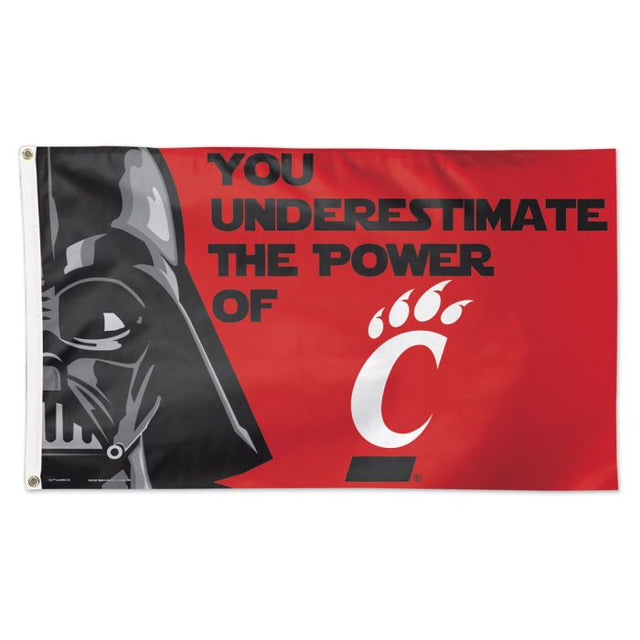Bandera de los Cincinnati Bearcats / Star Wars DARTH - Deluxe 3' X 5'