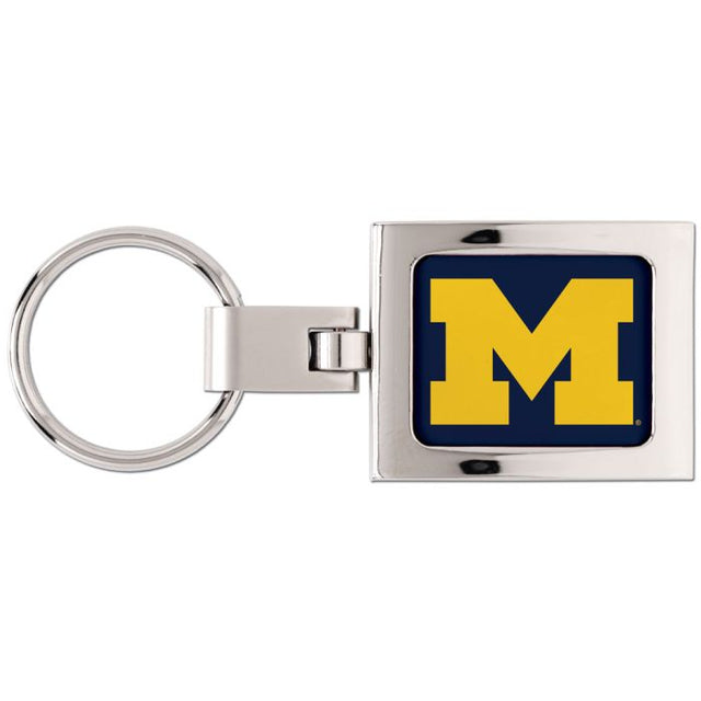 Michigan Wolverines Premium Domed Key Ring