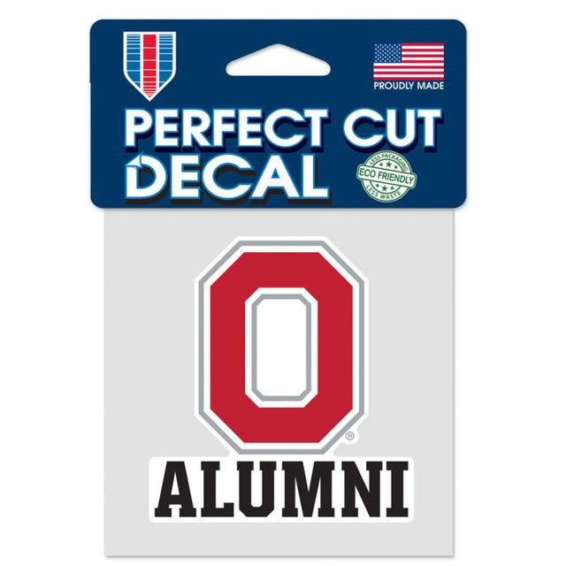 Ohio State Buckeyes ALUMNI Perfect Cut Color Decal 4" x 4"