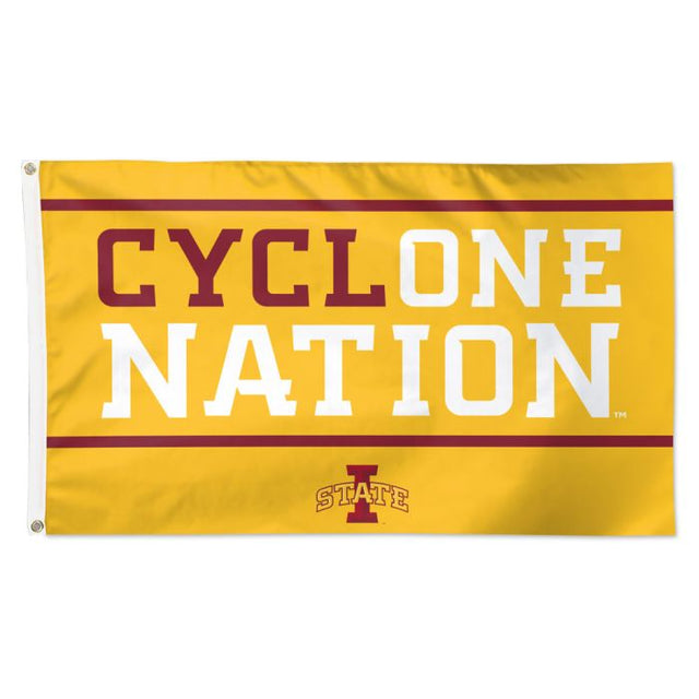 Iowa State Cyclones Slogan Flag - Deluxe 3' X 5'