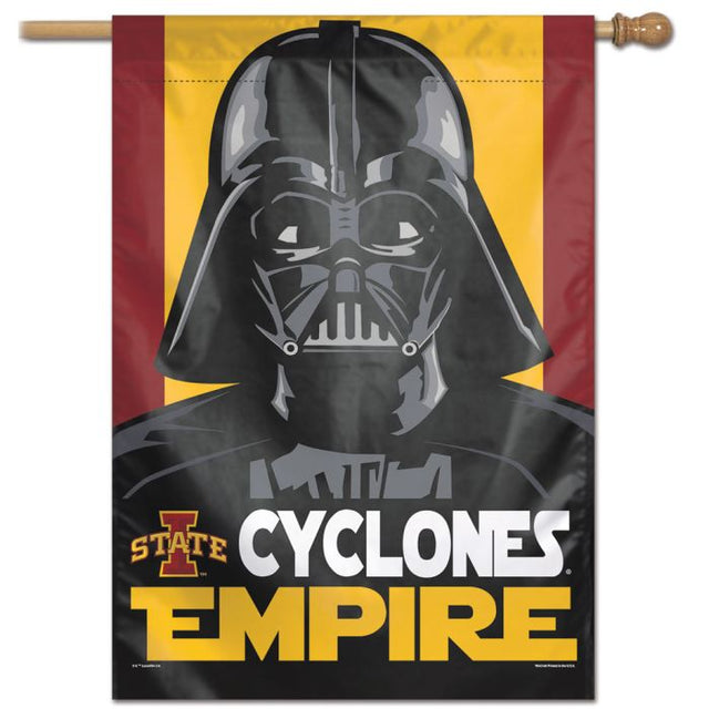 Iowa State Cyclones / Star Wars DARTH VADER Vertical Flag 28" x 40"