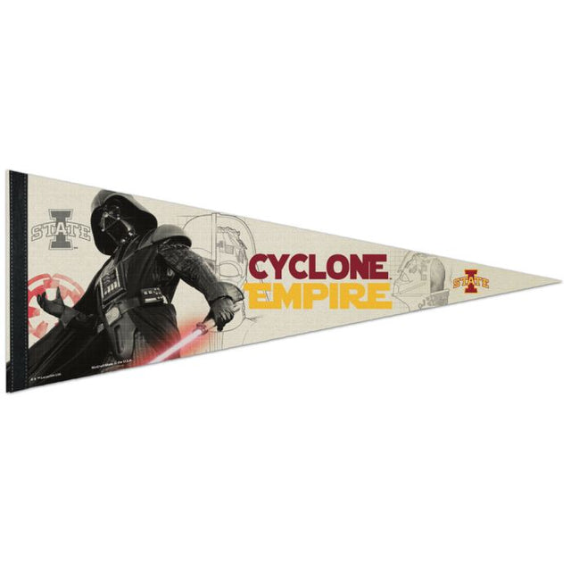 Iowa State Cyclones / Star Wars darth vader Premium Pennant 12" x 30"