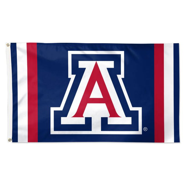 Arizona Wildcats VERTICAL STRIPES Flag - Deluxe 3' X 5'