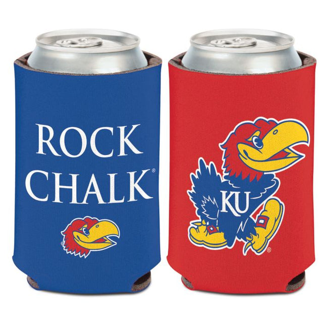 Kansas Jayhawks SLOGAN Can Cooler 12 oz.
