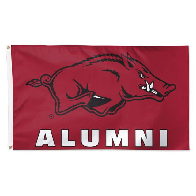Bandera de los Arkansas Razorbacks: Deluxe, 3 pies x 5 pies