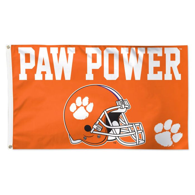 Bandera de los Tigres de Clemson: Deluxe, 3' x 5'