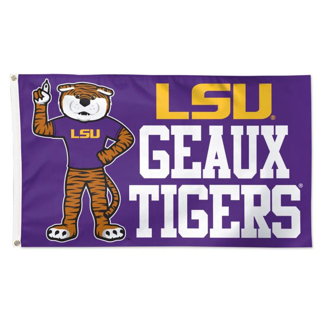 Bandera de los Tigres de LSU - Deluxe 3' X 5'