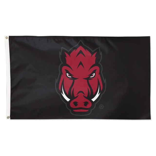 Bandera secundaria de Arkansas Razorbacks: Deluxe, 3' X 5'