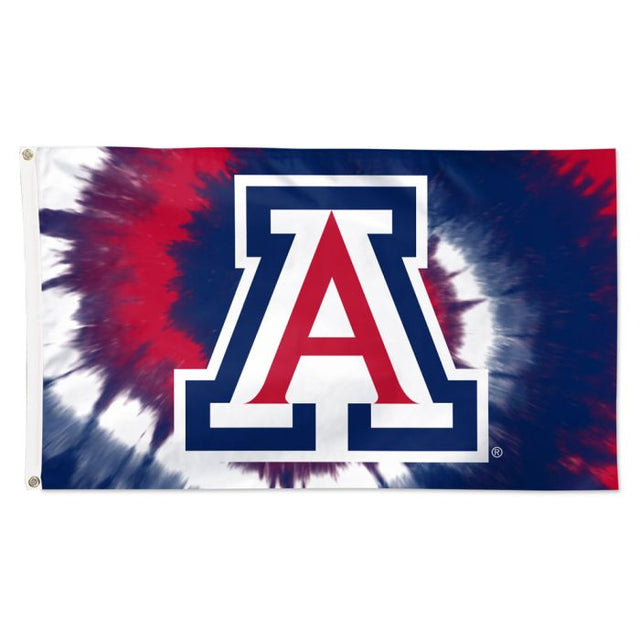 Arizona Wildcats tyedye Flag - Deluxe 3' X 5'