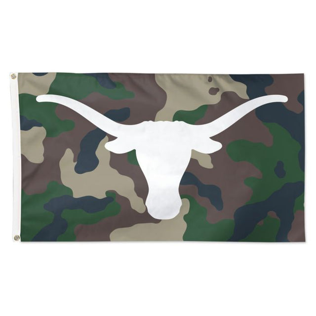 Bandera camuflada de los Texas Longhorns: Deluxe, 3' x 5'