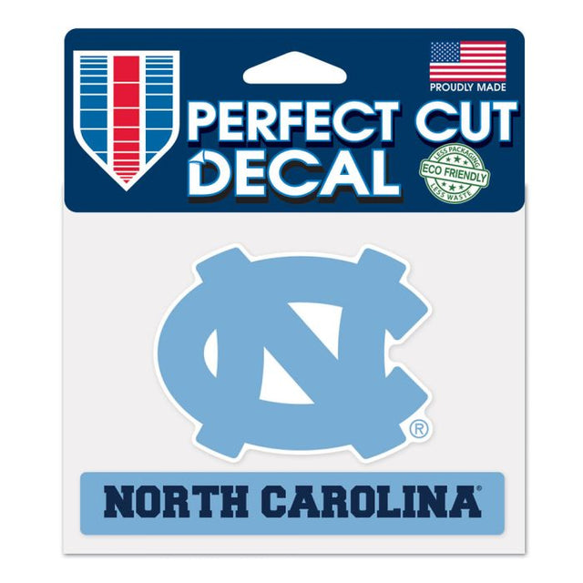 North Carolina Tar Heels Perfect Cut Color Decal 4.5" x 5.75"