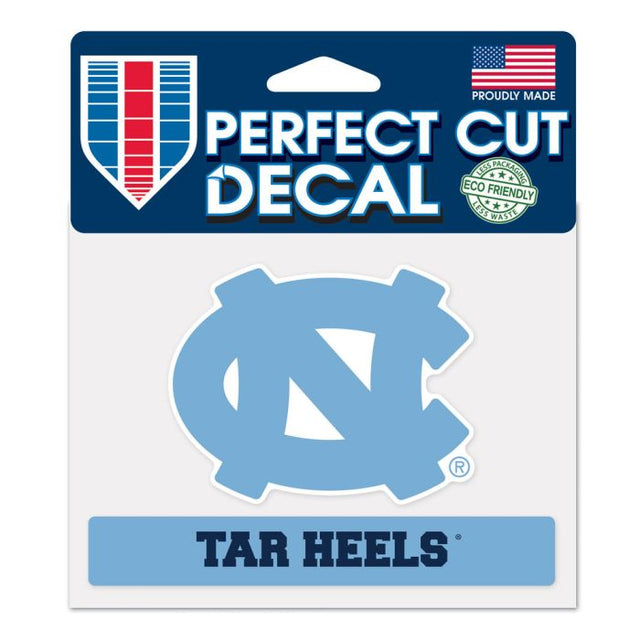 North Carolina Tar Heels Perfect Cut Color Decal 4.5" x 5.75"