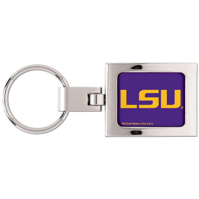 Llavero abovedado premium de los LSU Tigers
