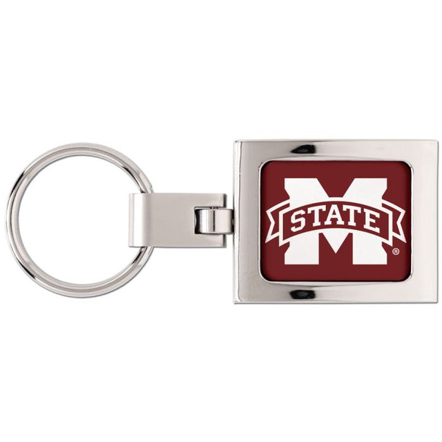 Llavero abovedado premium de Mississippi State Bulldogs