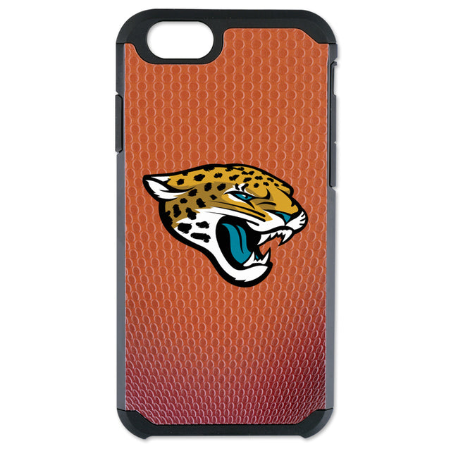 Funda para teléfono Jacksonville Jaguars con textura de grano de piedra y diseño clásico de fútbol para iPhone 6