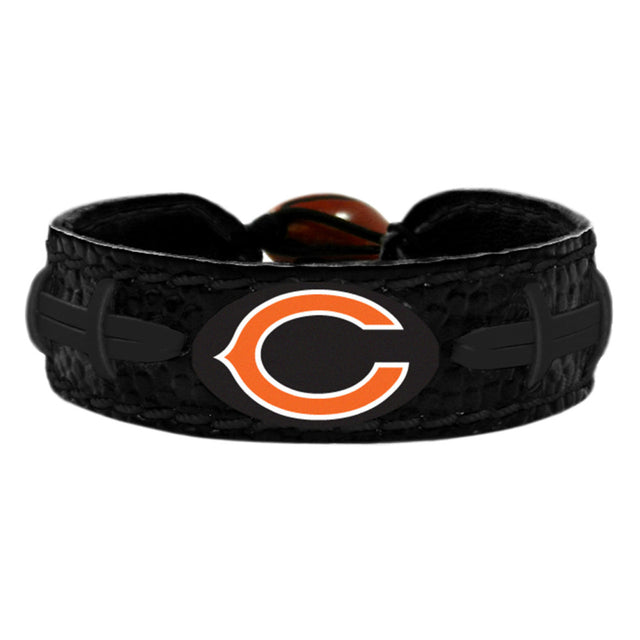Pulsera de los Chicago Bears Color del equipo Tonal Negro Fútbol CO