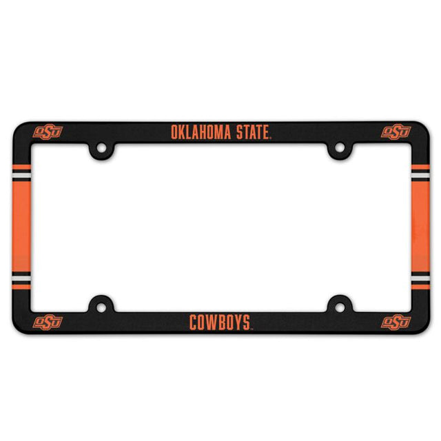Oklahoma State Cowboys Lic Plate Frame Full Color