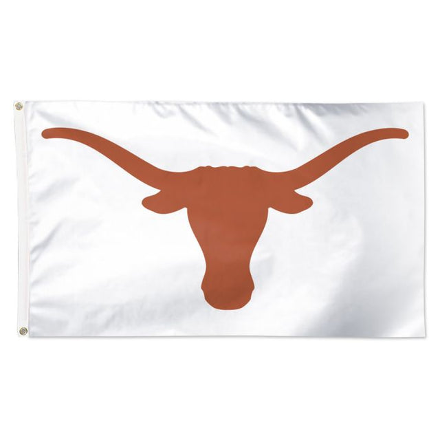 Bandera de Texas Longhorns ALT COLOR 2 BLANCA - Deluxe 3' X 5'