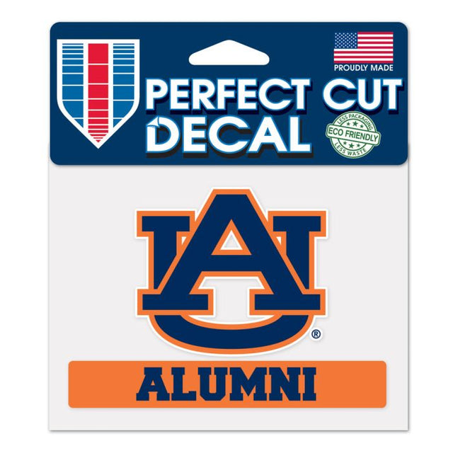 Auburn Tigers Alumni Perfect Cut Color Decal 4.5" x 5.75"