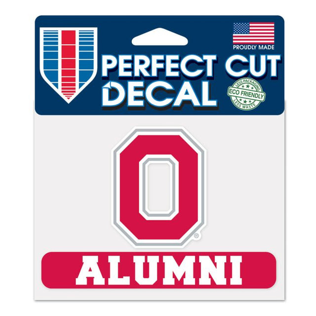 Ohio State Buckeyes Alumni Perfect Cut Color Decal 4.5" x 5.75"