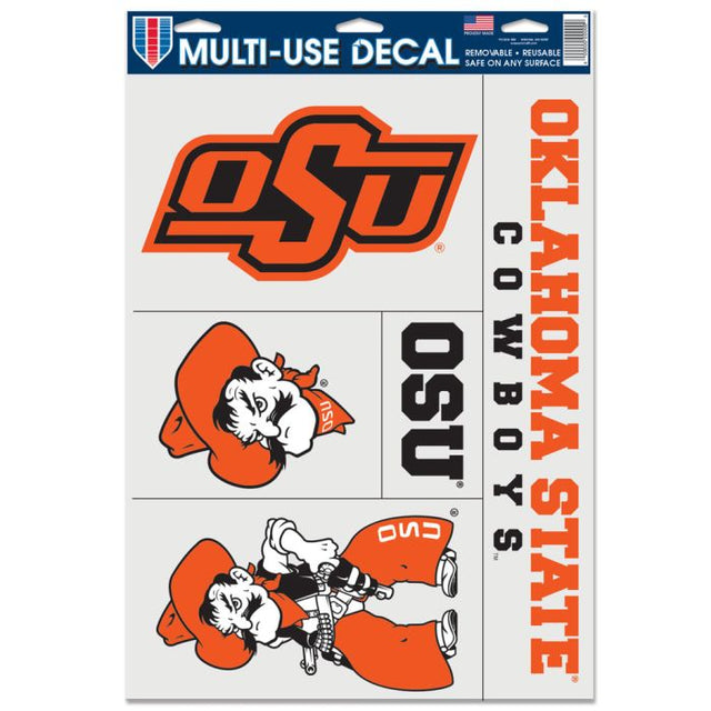 Oklahoma State Cowboys Multi Use Decal 11" x 17"
