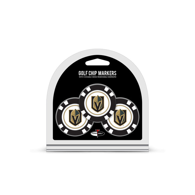 Vegas Golden Knights Golf Chip with Marker 3 Pack