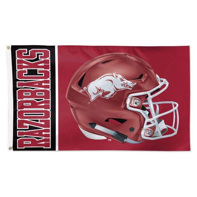 Bandera de los Arkansas Razorbacks: Deluxe, 3 pies x 5 pies